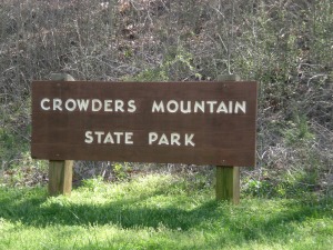 Crowders Mountain Sign